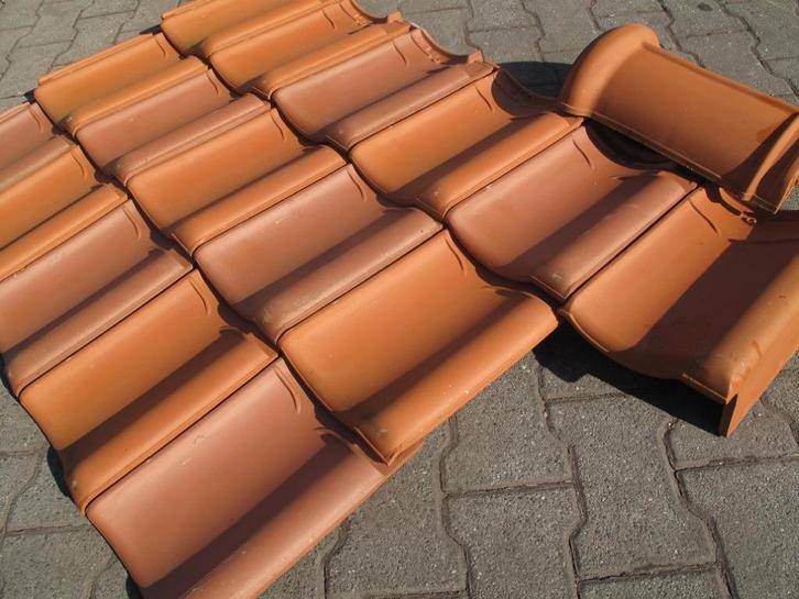 Monier VH Natuurrood dakpannen v.a € 0,99  voorraad, Doe-het-zelf en Verbouw, Dakpannen en Dakbedekking, 15 m² of meer, Nieuw