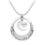 Fako Bijoux® - Ketting - I Love You To The Moon And Back -, Verzenden, Nieuw
