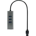 i-tec USB 3.0 Metal Passive HUB [4x USB Port], Verzenden, Zo goed als nieuw