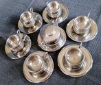 Meber Inox - Koffieservies (14) - IJzer - Echt model, Antiek en Kunst, Antiek | Meubels | Tafels