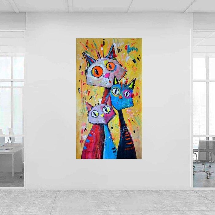 Piotr Piskorz - Broken hearts club XXL, Antiek en Kunst, Kunst | Schilderijen | Modern