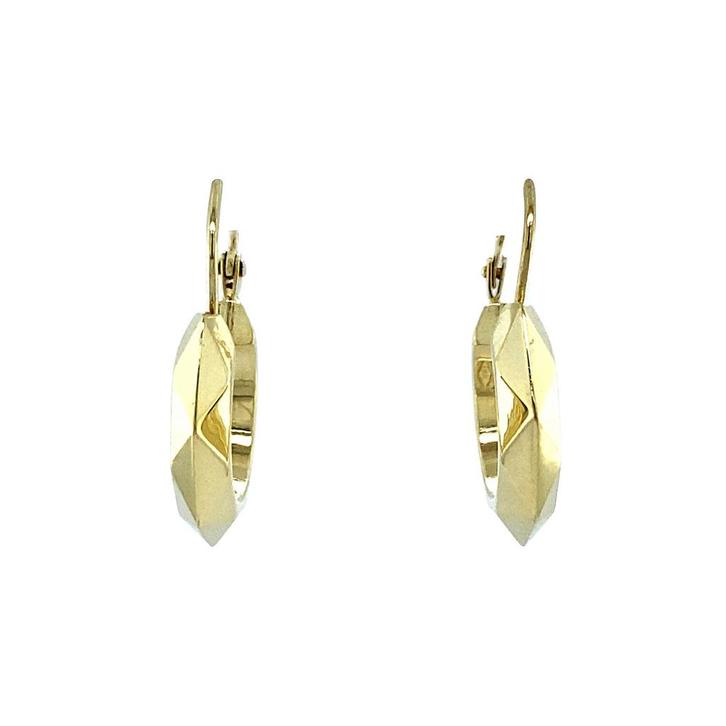 Gouden vissers oorringen 14 krt, Sieraden, Tassen en Uiterlijk, Oorbellen, Nieuw, Ophalen of Verzenden