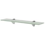 Zwevend Schap 50x20 cm - Glasplank - Retourdeal - Keuken/..., Met plank(en), Nieuw, Ophalen of Verzenden, Minder dan 150 cm