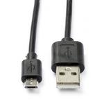 USB A naar Micro USB kabel | 0.6 meter | USB 2.0, Nieuw, Verzenden