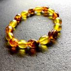 Baltische barnsteenarmband olijfkralen 13 mm - Barnsteen -