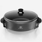 Elektrische Hapjespan - Ø40 cm - 1500W - Zwart - Superlex, Verzenden, Zo goed als nieuw