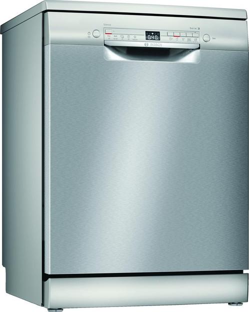 Bosch SMS2ITI33E vrijstaande vaatwasser - rvs-look, Witgoed en Apparatuur, Vaatwasmachines, 60 cm of meer, Vrijstaand, Energieklasse A of zuiniger