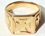 4 Christelijke ringen - Gezicht van Christus aan het kruis,