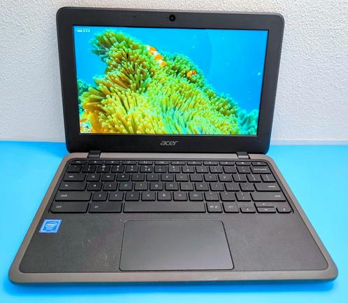 Acer Chromebook C733T-C8AD 2.20GHz, 4GB 32GB ssd touchscreen, Computers en Software, Chromebooks, 12 inch, 32 GB of minder, Touchscreen