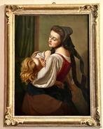 Rudolf Epp (1834-1910) - Mutter mit schlafendem Kind (Madre, Antiek en Kunst