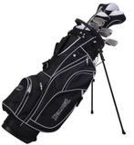 Spalding True Black Complete Golfset Heren Rechts Staal +1, Sport en Fitness, Golf, Ophalen of Verzenden, Nieuw, Club