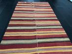 Gestreept Anatolisch Koerdisch Kilim-tapijt - Vloerkleed -, Huis en Inrichting, Stoffering | Tapijten en Kleden, Nieuw