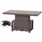 Siena Garden Corido lifttafel aluminium/kunststof/keramiek, Huis en Inrichting, Tafels | Salontafels, Ophalen of Verzenden, Nieuw