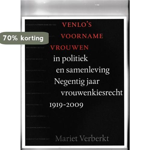 Venloos Voorname Vrouwen in politiek en samenleving /, Boeken, Geschiedenis | Stad en Regio, Zo goed als nieuw, Verzenden