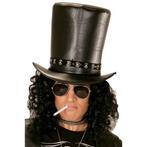 Zwarte Slash hoge lederlook hoeden - Hoge hoeden, Hobby en Vrije tijd, Nieuw, Verzenden