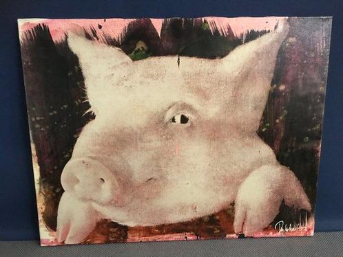 Peter Donkersloot (1959) - Varken, Antiek en Kunst, Kunst | Schilderijen | Modern