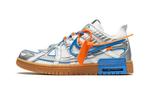 Nike Air Rubber Dunk Off-White UNC - maat 38 (Sneakers), Verzenden, Wit, Nieuw, Sneakers of Gympen