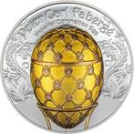 Mongolië. 1000 Togrog 2024 Faberge Eggs Imperial Coronation