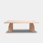 Tafel Boomstam Eikenhout  Set Driehoek  140x90, Nieuw