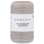 Katia Concept 50 Mohair Shades - 02 parelgrijs - Mohair Ga, Hobby en Vrije tijd, Ophalen of Verzenden, Nieuw