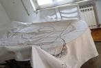 Tafelkleed - 240 cm - 220 cm, Antiek en Kunst