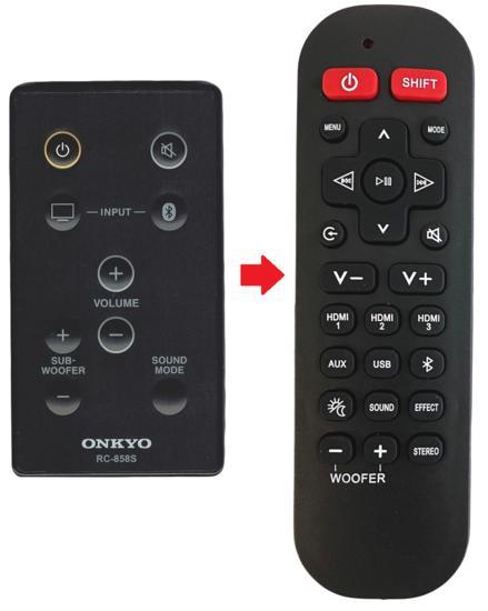 Onkyo RC-858S afstandsbediening, Audio, Tv en Foto, Afstandsbedieningen, Verzenden