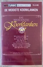 Cassette - De Mooiste Koorklanken, Zo goed als nieuw, Verzenden