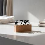 Oacklux Kana Letterhouder Eikenhout 100 mm - Zwarte letters, Zakelijke goederen, Horeca | Meubilair en Inrichting, Nieuw in verpakking