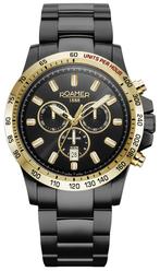 Roamer Rimini 861837 49 55 20 horloge 45 mm, Sieraden, Tassen en Uiterlijk, Horloges | Heren, Overige merken, Staal, Staal, Verzenden