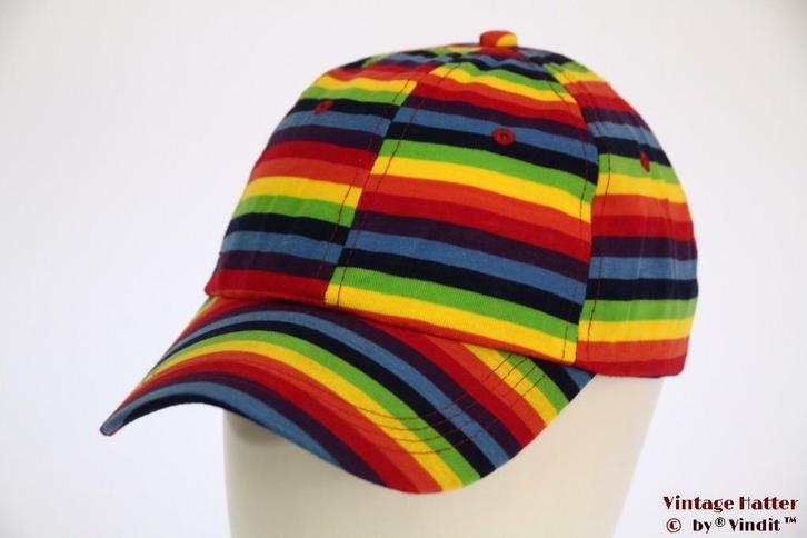 Baseball pet SkyHigh regenboog 52-59 nieuw Unisex one size, Kleding | Dames, Hoeden en Petten, Pet, Nieuw, One size fits all, Ophalen of Verzenden