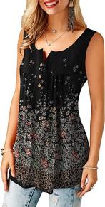 Dames Ruffle Button-Up Tanktops - Casual en Chic - Maat M, Huis en Inrichting, Verzenden, Nieuw