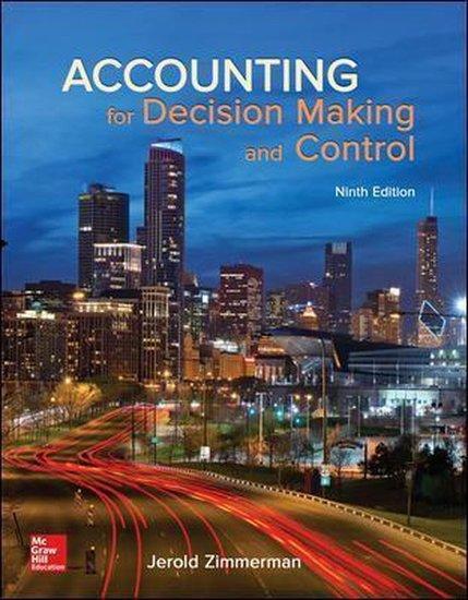 Accounting for Decision Making and Control | 9781259564550, Boeken, Studieboeken en Cursussen, Verzenden