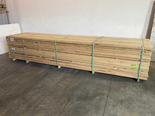 Veiling - 50x wit afrikaans eikenhouten plank fraké met mes, Doe-het-zelf en Verbouw, Hout en Planken, Nieuw