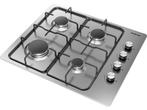 Veiling - Inventum Inbouw gaskookplaat (59 cm) 4 kookzones, Nieuw