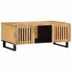 vidaXL Salontafel 100x55x40 cm massief ruw mangohout, Huis en Inrichting, Verzenden, Nieuw, Overige houtsoorten, 100 tot 150 cm