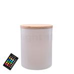 8 seasons design Shining Drum Bodemlamp incl. deksel, wit -, Verzenden, Nieuw