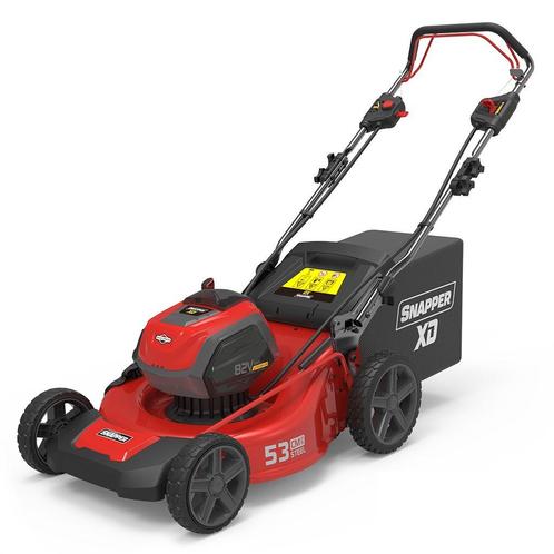 Accu gazonmaaier Snapper XD 82V, 51 cm met aandrijving, Zakelijke goederen, Agrarisch | Werktuigen, Ophalen of Verzenden