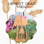 Rost Deko Pilze | auf Bodenplatte oder auf Stab | Herbstdeko, Nieuw, Verzenden