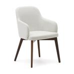 *WOONWINKEL* Kave Home Nelida Stoel Van Massief Beukenhout W, Huis en Inrichting, Stoelen, Verzenden, Nieuw, Stof