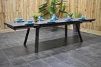 Corvia Uitschuifbare Aluminium Tafel met Keramischblad 200 /, Tuin en Terras, Tuinsets en Loungesets, Eettafel, Ophalen of Verzenden