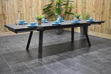 Corvia Uitschuifbare Aluminium Tafel met Keramischblad 200 / beschikbaar voor biedingen