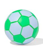 HEMA Voetbal maat 5 22cm blauw-groen, Verzenden, Nieuw