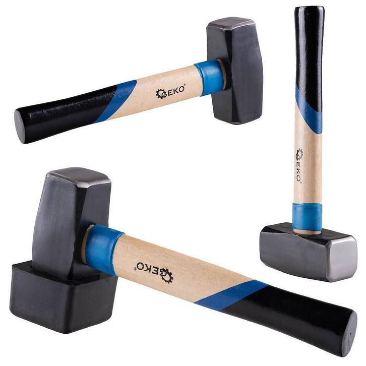 Rubberen Hamer 2000 Gram - Tegel Hamer - Bestratingshamer -, Doe-het-zelf en Verbouw, Gereedschap | Handgereedschap, Nieuw, Ophalen of Verzenden