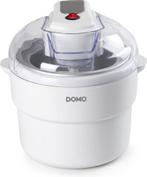 DOMO DO2309I IJsmachine met vrieskom - Voor 1 liter roomijs, Witgoed en Apparatuur, Keukenmixers, Ophalen of Verzenden, Zo goed als nieuw