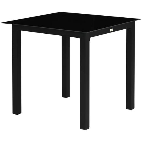 TRUUSK Vierkante Tuintafel Voor 4 Personen, Terrastafel Met, Tuin en Terras, Overige Tuin en Terras, Nieuw, Verzenden
