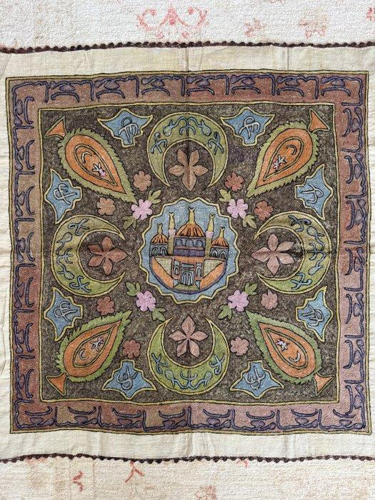 Ottoman Suzani work silk embroidery with - islamic, Antiek en Kunst, Kunst | Niet-Westerse kunst