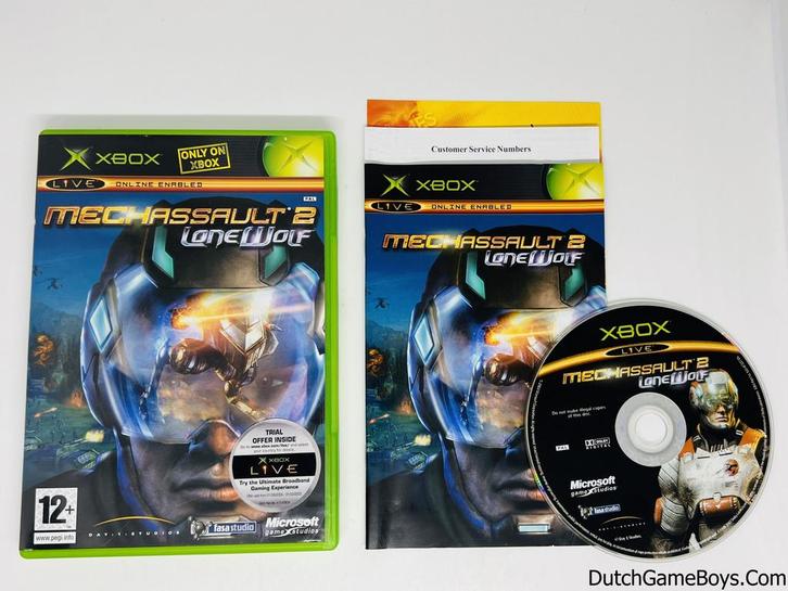 Mechassault 2 - Lone Wolf, Spelcomputers en Games, Games | Xbox Original, Gebruikt, Verzenden