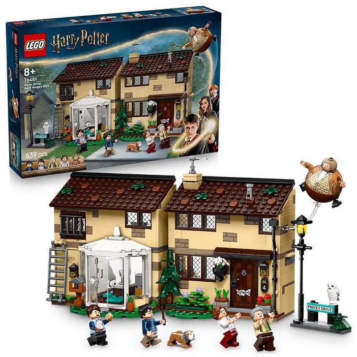 LEGO Harry Potter - Privet Drive: Aunt Marges Visit 76451, Kinderen en Baby's, Speelgoed | Duplo en Lego, Ophalen of Verzenden