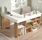 Asir 956LCS1112  Hoekbureau opbergruimte van €250 voor €143, Huis en Inrichting, Ophalen of Verzenden, Nieuw, Bureau