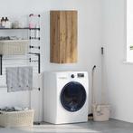 vidaXL Wandkast Artisan Eiken 34,5 x 34 x 90 cm Bewerkt hout, Huis en Inrichting, Kasten | Buffetkasten, Minder dan 50 cm, Verzenden